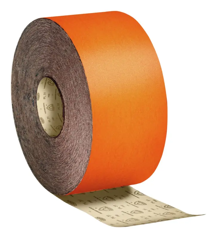 Klingspor Finishingpapier 31B Sparrolle 110 mm x 50000 mm Korn 100 Markenware