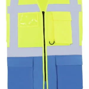 Günstig Korntex Warnweste Hamburg gelb/blau Größe XL