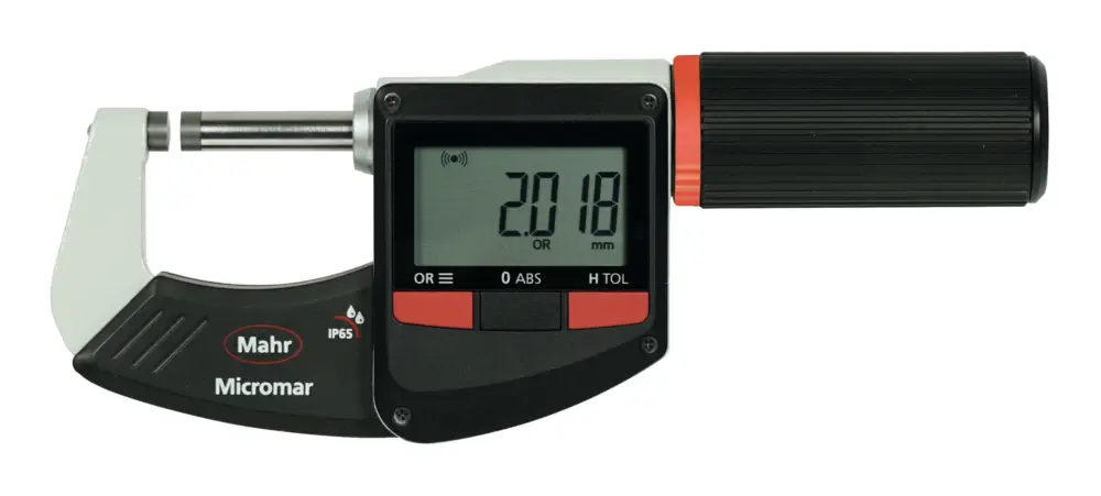 Preisreduziert Mahr Digital-Bügelmessschraube MICROMAHR 40 EWRi-L IP65 75-100 mm mit Integrated Wireless
