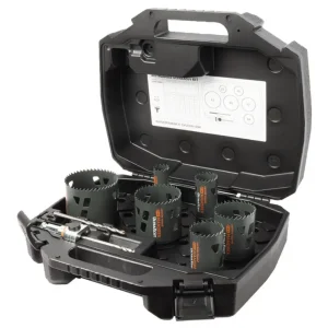 Mandrex Lochsägen Set MXqs All Purpose Ultra Xcut Elektriker D22,29,35,44, 51,64,68 mm Ausverkauf
