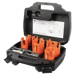 Mandrex Mehrzweck Lochsägen Set MXqs SuperXCut Elektriker D22,27,35,38,44,51, 68,76 mm Sonderangebot