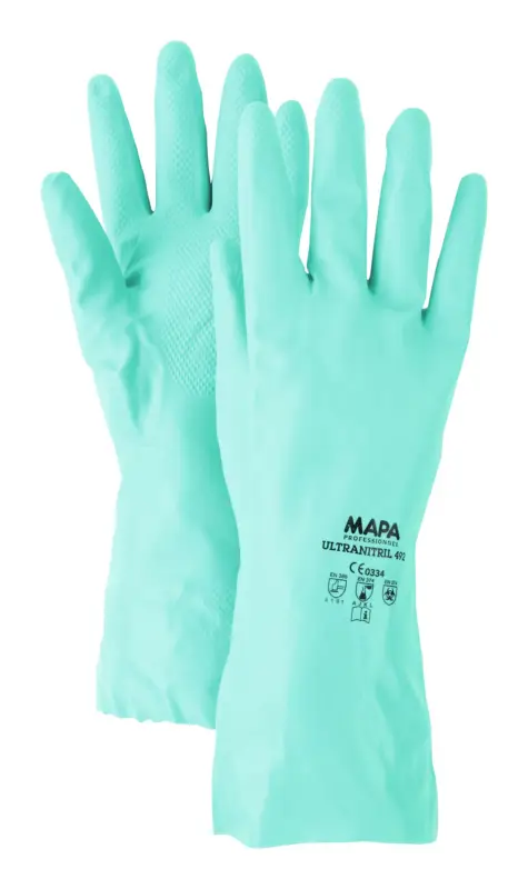 Mapa Chemikalienhandschuh Ultranitril 492, Größe 6, grün (Verpackungseinheit 10 Paar) Direkt Vom Hersteller