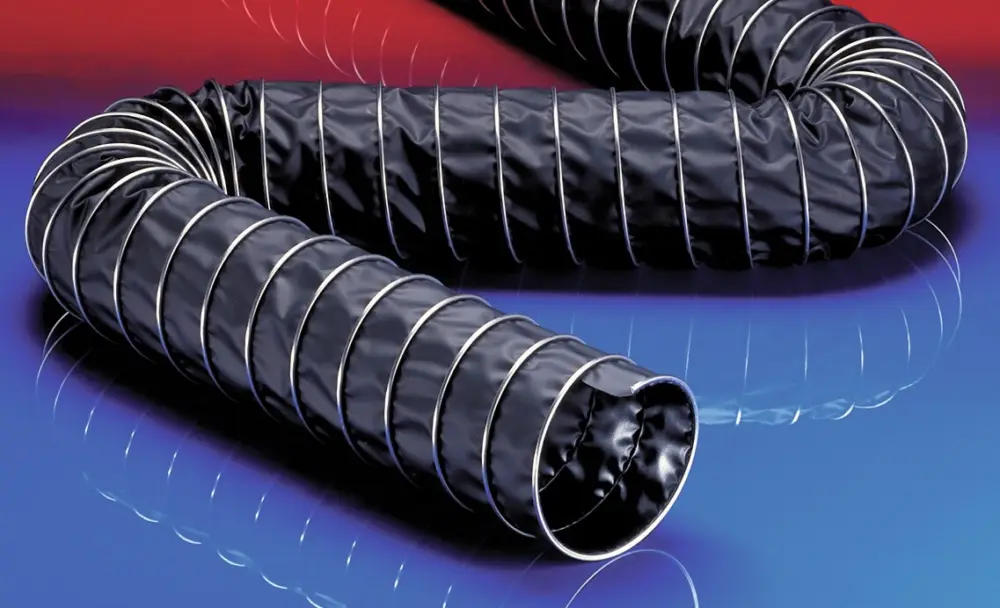 Norres Absaug-/Gebläseschlauch CP Viton 459 EC 60 mm x 6m Nur Für Kurze Zeit
