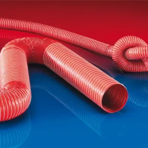 Norres Warmluft-/Hochtemperaturschlauch SIL 391 Two Silikon, 121 mm x 4m Must-Have