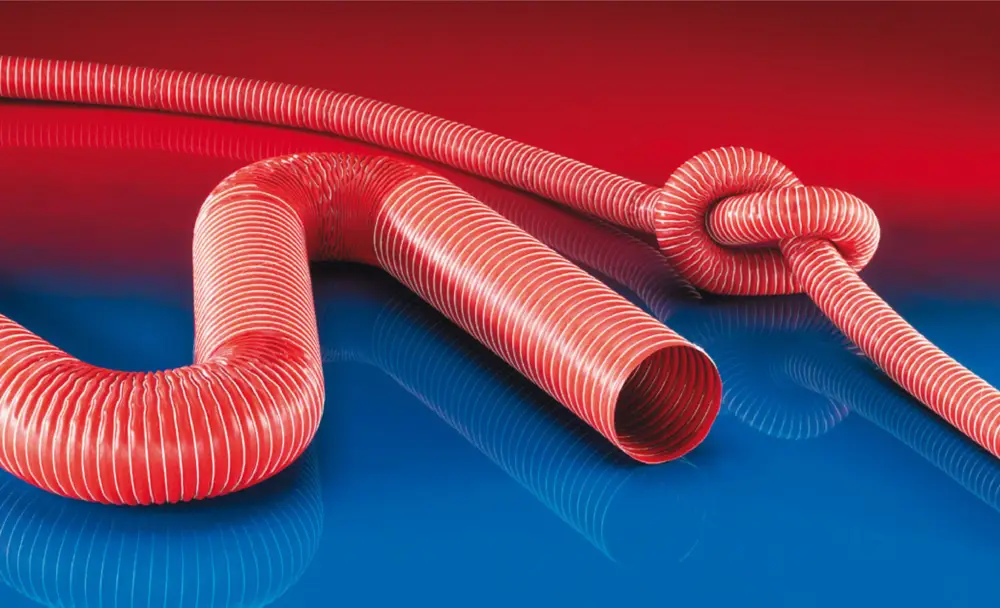Norres Warmluft-/Hochtemperaturschlauch SIL 391 Two Silikon, 152 mm x 4m Ausverkauf