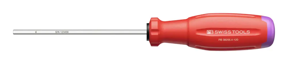 Top-Angebot PB Swiss Tools Schraubendreher Innensechskant 4 x 120 mm SwissGrip EVO