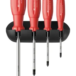 Letzte Chance PB Swiss Tools Schraubendreher-Satz 4-teilig PH im Wandhalter SwissGrip EVO
