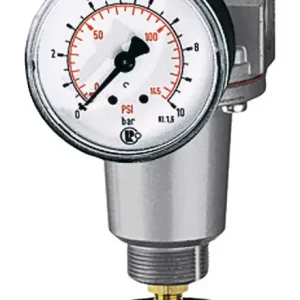 Riegler Druckregler BR Standard, G1/4" DN6, BG 1, 0,5-10 bar, inkl. Manometer Nur Heute
