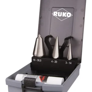 Knallerangebot Ruko Blechschälbohrersatz HSS in Kunststoffkassette