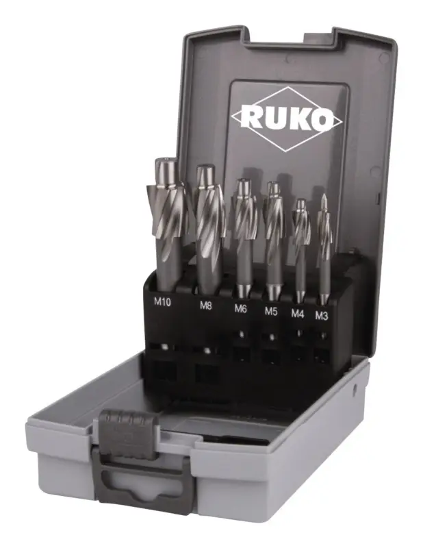 Ruko Flachsenker-Set D373 HSS fein, 6 - teilig Bestseller