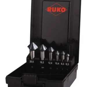 Knallerangebot Ruko Kegelsenker-Satz DIN335C 90 Grad HSS-Co5 RUnaTEC D.6,3-20,5mm Ku-Kassette ULTIMATECUT