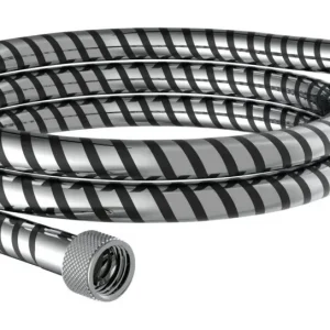 Abverkauf Schütte Brauseschlauch 150 cm, Kunststoff, Schwarz/Chrom