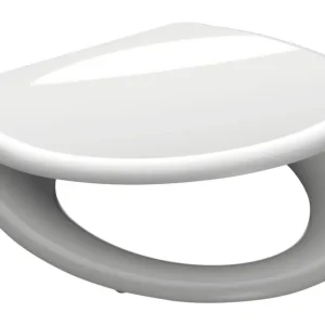 Schütte Duroplast WC-Sitz White, mit Absenkautomatik und mit Absenkautomatik und Schnellverschluss Super-Preis