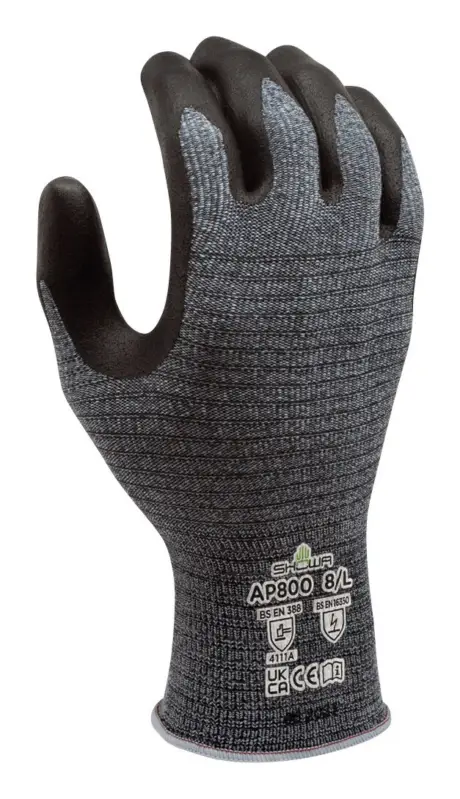 Expressversand Showa Schnittschutzhandschuh AP800 Größe XXL (Verpackungseinheit 12 Paar)