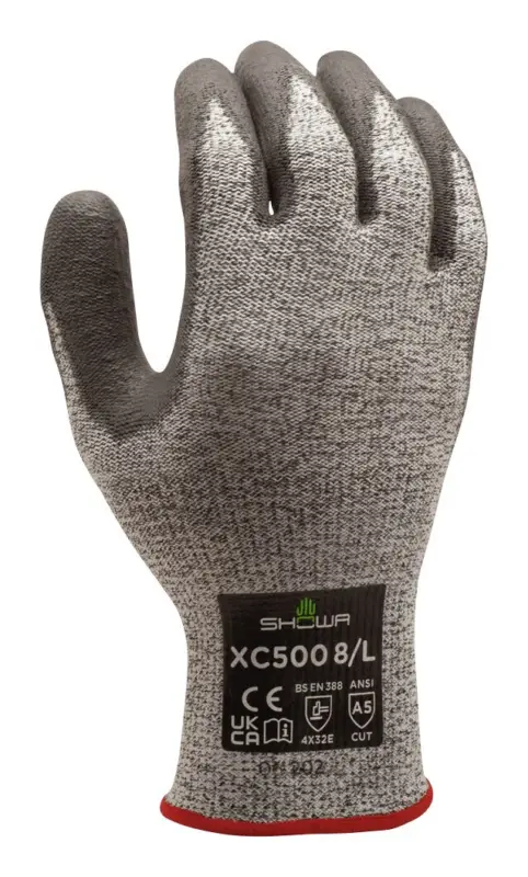 Kracherpreis Showa Schnittschutzhandschuh XC500 Größe S (Verpackungseinheit 12 Paar)