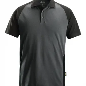 Ausverkauf Snickers Workwear Poloshirt 2750, 2-Farben, XS, stahlgrau-schwarz