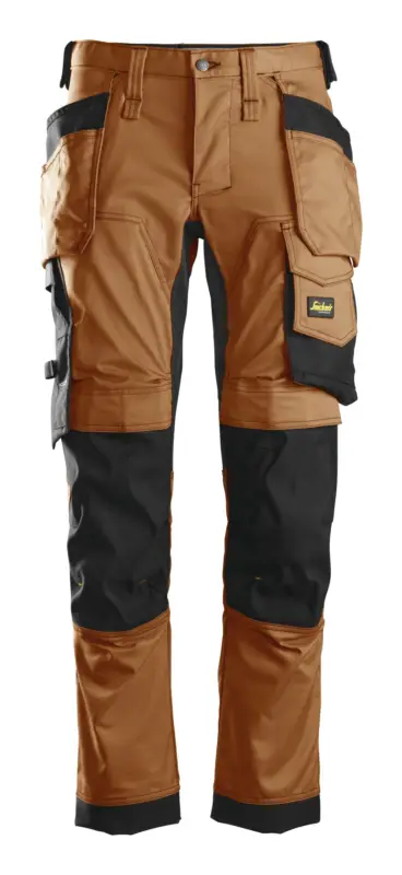 Meistverkauft Snickers Workwear Stretch-Arbeitshose 6241, 048, braun-schwarz