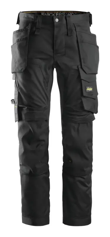Snickers Workwear Stretch-Arbeitshose 6241, 46, schwarz Aktuell