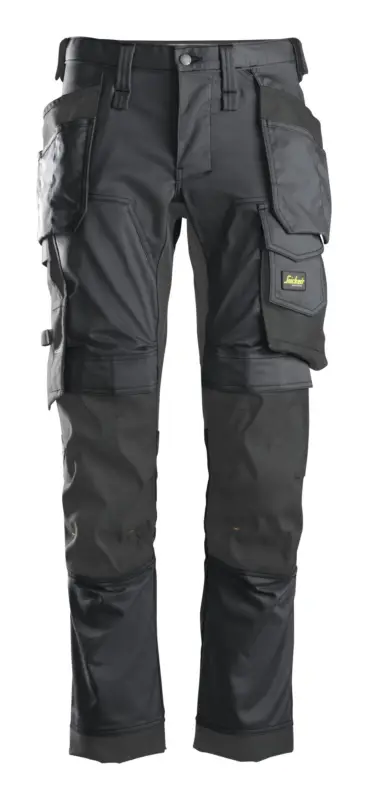 Snickers Workwear Stretch-Arbeitshose 6241, 50, stahlgrau-schwarz Finale Aktion