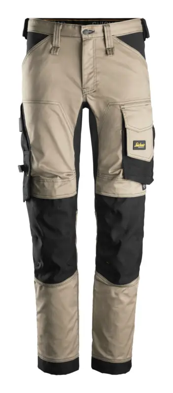 Nur Heute Snickers Workwear Stretch-Arbeitshose 6341, 52, khaki-schwarz