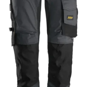 Neu Snickers Workwear Stretch-Arbeitshose 6341, 52, stahlgrau-schwarz