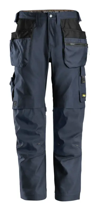 Snickers Workwear Stretch-Arbeitshose Canvas+ 6224, 048, marineblau Nur Heute