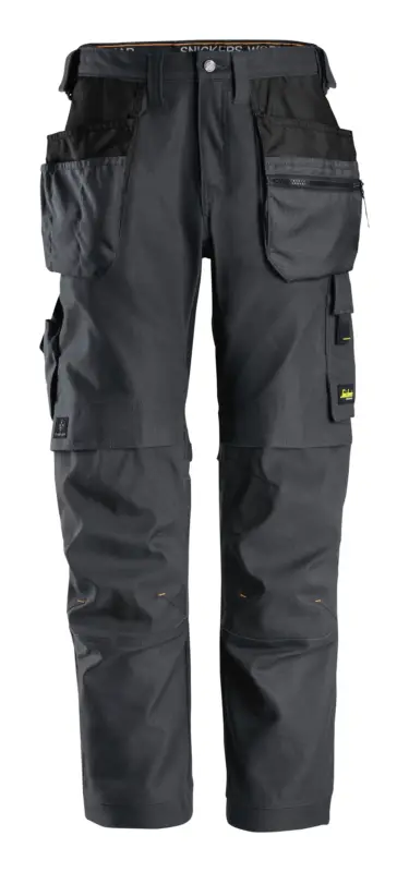 Finale Aktion Snickers Workwear Stretch-Arbeitshose Canvas+ 6224, 058, stahlgrau