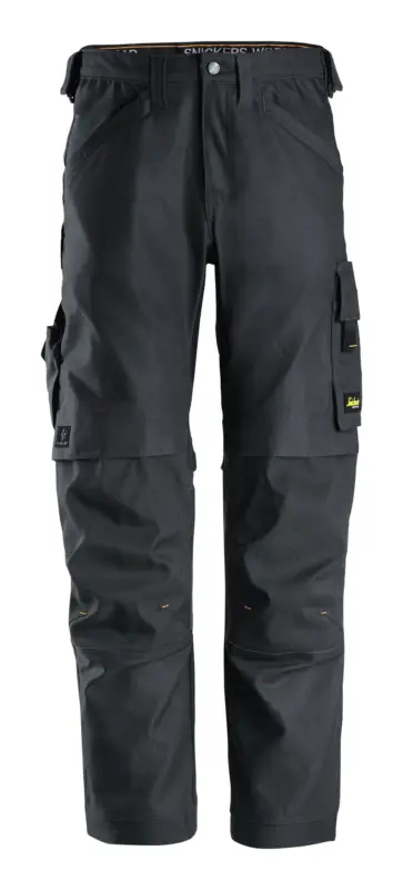 Snickers Workwear Stretch-Arbeitshose Canvas+ 6324, 058, stahlgrau Schnäppchen