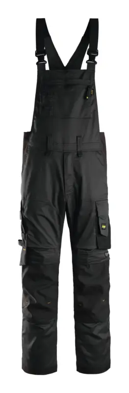Highlight Snickers Workwear Stretch-Latzhose 6051, 46, schwarz