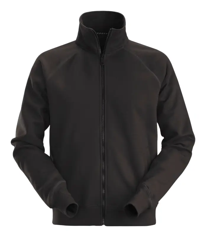 Snickers Workwear Sweatjacke 2886, S, schwarz Zertifiziert