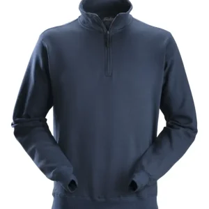 Snickers Workwear Sweatshirt Troyer 2818, M, marineblau Billig