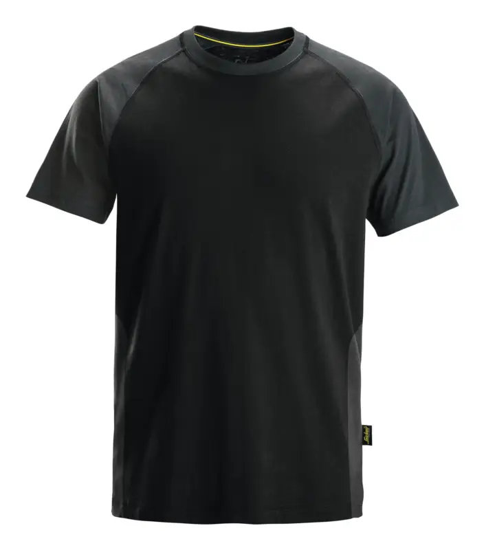 Bestpreis Snickers Workwear T-Shirt 2550, 2-Farben, XXL, schwarz-stahlgrau