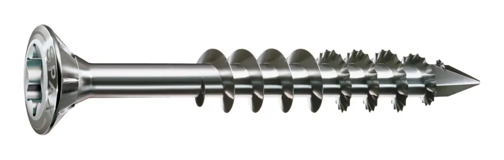 Spax Fassadenschraube Linsensenkkopf T-STAR+ 4,5 x 35/25 A2 KP (Verpackungseinheit 200 Stück) Garantierte Lieferung