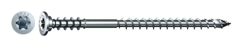 Jetzt Kaufen Spax Justierschraube Flachkopf 6 x 90 T-STAR+ T30 4CUT Spitze Wirox (Verpackungseinheit 100 Stück)