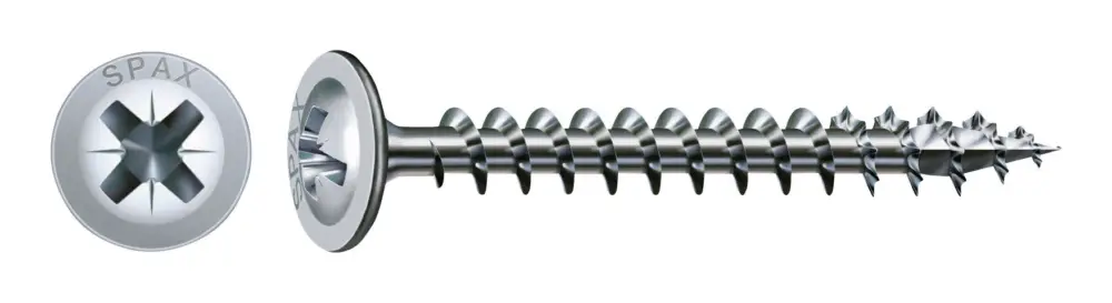 Versand Am Gleichen Tag Spax Rückwandschraube Kreuzschlitz Z 5 x 35 mm, Wirox (Verpackungseinheit 1000 Stück)