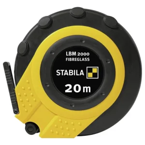 Stabila Kapselbandmaß Glasfaser 20 m x 13 mm Maßanfang B Nur Heute