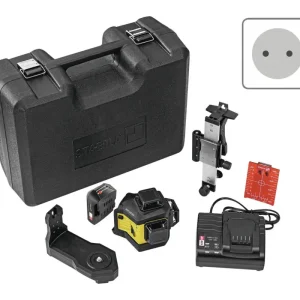 Bestpreis Stabila Multilinien-Laser LAX 600 7-teilig mit Akku und Ladegerät