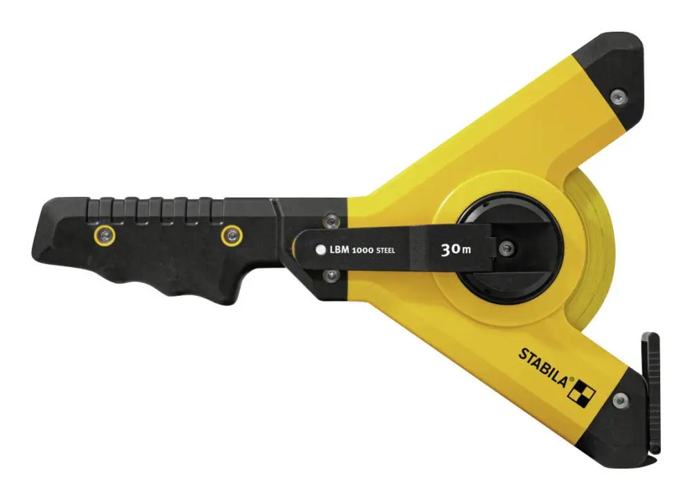 Stabila Rahmenbandmaß Stahl 30 m x 13 mm Maßanfang B Letzte Chance