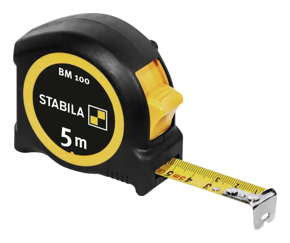 Mega-Angebot Stabila Taschenbandmaß BM 100 5 m x 19 mm