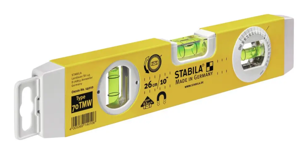 Stabila Wasserwaage Typ 70 TMV 26 cm Markenware