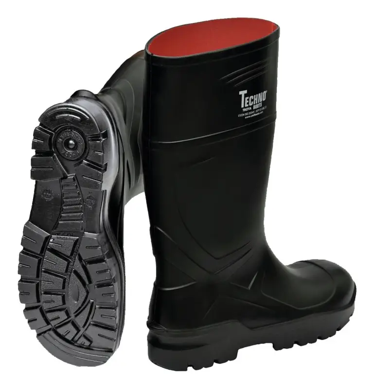 Techno Boots Sicherheitsstiefel 35330 Otra PU, S5, schwarz Größe 45 (Verpackungseinheit 1 Paar) Nur Für Kurze Zeit