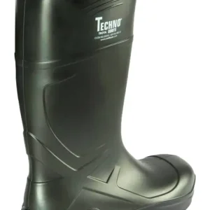 Neuheit Techno Boots Sicherheitsstiefel 35334 Vosso PU, S5, Grün Größe 44 (Verpackungseinheit 1 Paar)