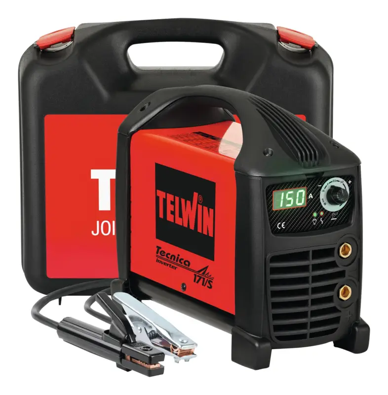 Geprüft Telwin E-Hand-Schweißinverter Tecnica 171/S + Koffer
