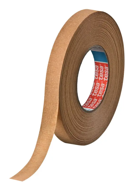 Preiswert Tesa tesakrepp 4319, Klebeband hellbraun 50 m x 25 mm (Verpackungseinheit 12 Rollen)