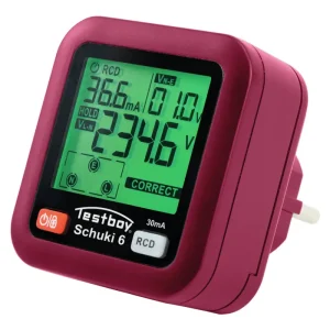 Testboy Steckdosenprüfgerät TV Schuki 6 Neue Kollektion