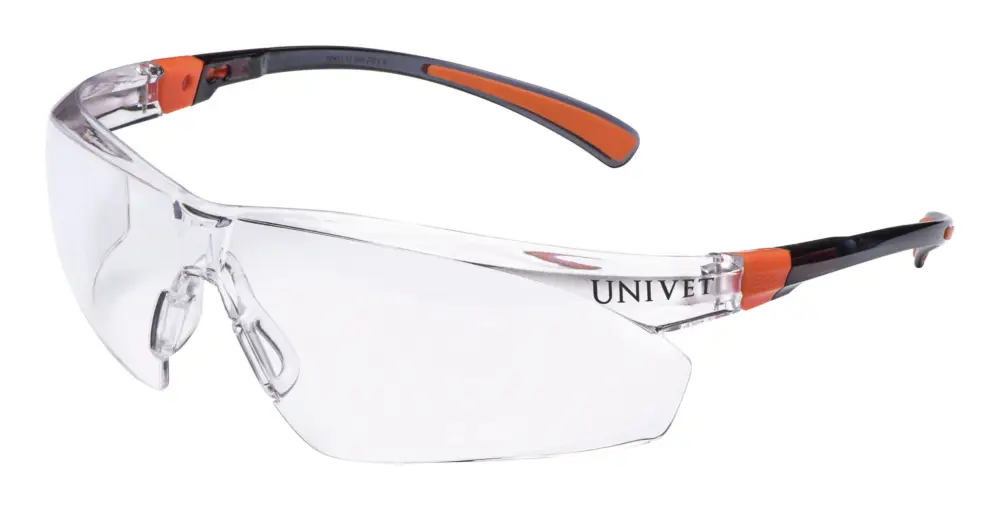 Super-Preis Univet Schutzbrille 506 UP schwarz orange