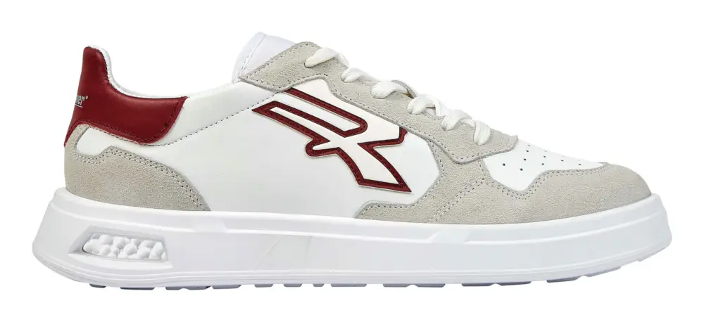 U-Power Berufshalbschuh Venom OB SR, weiß/beige/rot Größe 41 (Verpackungseinheit 1 Paar) Zertifiziert