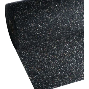 Saisonangebot VR Trade Recyclingmatte Gummi/PU, schwarz-bunt 3 mm, 1500 mm 5m