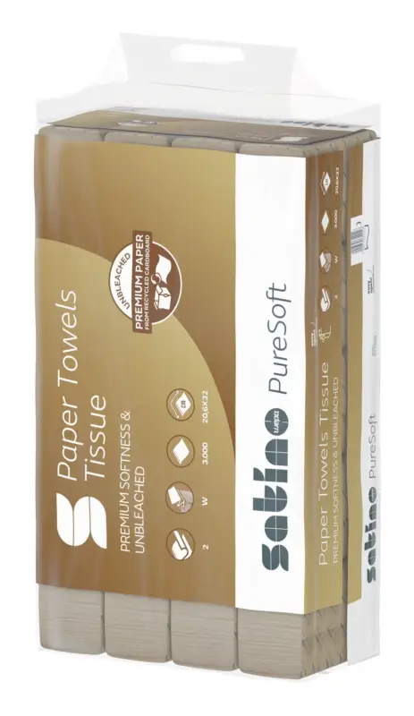 Wepa Satino PureSoft Handtuchpapier V-Falz 2-lagig Sale