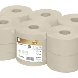 Wepa Satino PureSoft Jumbo Toilettenpapier Recycling, 2-lagig 720 Blatt Abverkauf